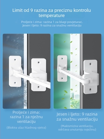 Ograničivač prozora za casement s bravi, model 20201202, materijal: Drugo, prilagodba: Ne, pogodno za druge prozore