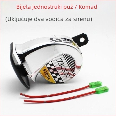 Motociklistički rog Mojielong, 12V, PC kućište