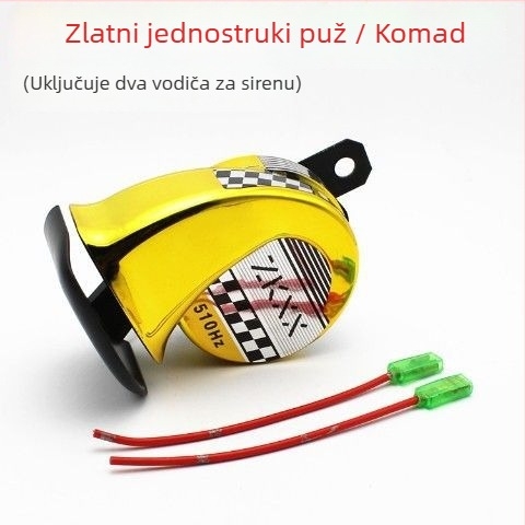 Motociklistički rog Mojielong, 12V, PC kućište