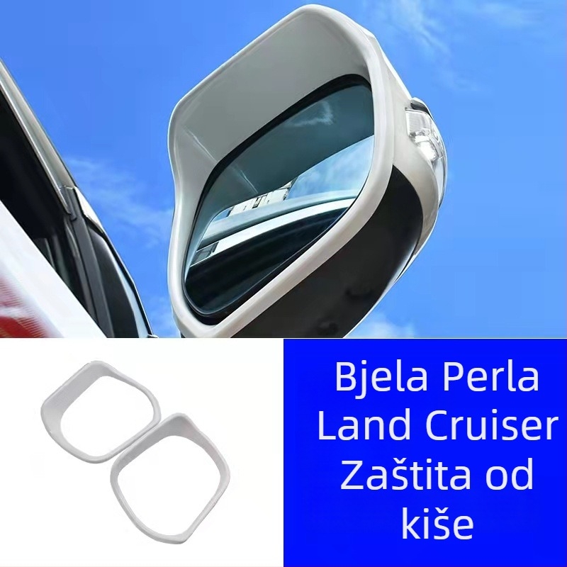 Kišni vizir za retrovizor za Toyota Land Cruiser LC200 (Prado) – akril, marka Chuangyi