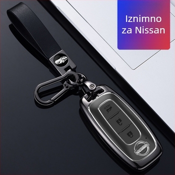 Nissan metalno kućište ključa – cinkova legura, jednostavan dizajn