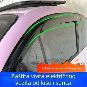 Kišni vizir za prozor za model Sheng Ang Dun Dun – PU materijal, bez prilagodbe