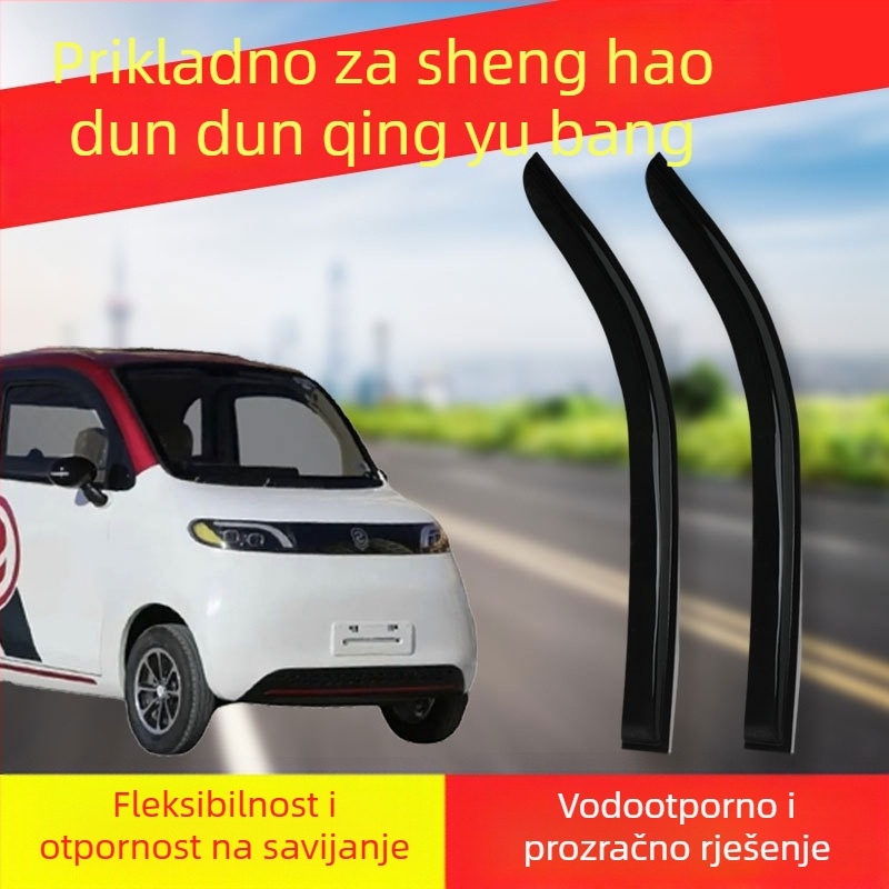 Kišni vizir za prozor za model Sheng Ang Dun Dun – PU materijal, bez prilagodbe