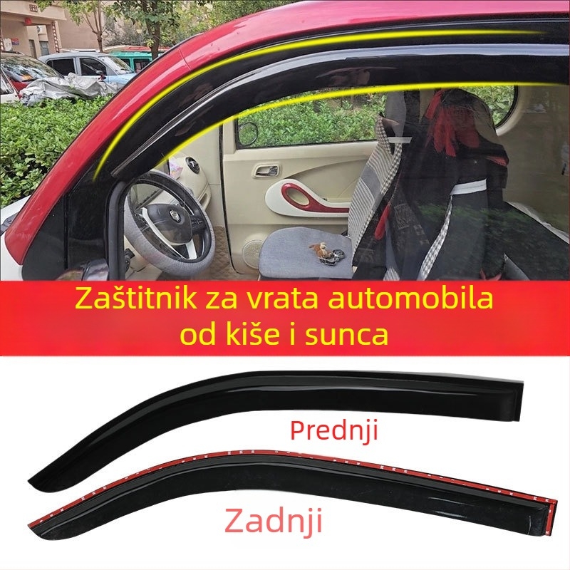 Kišni vizir za prozor za model Sheng Ang Dun Dun – PU materijal, bez prilagodbe