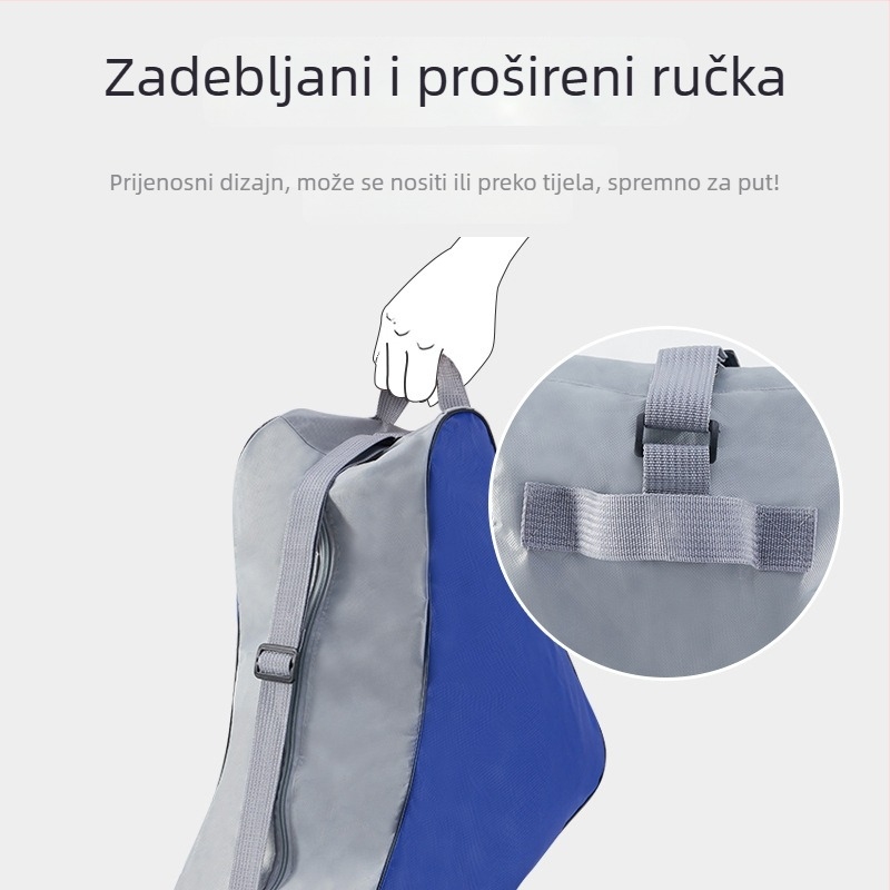 Dječji komplet rolera s torbom - Gornji materijal platno, đon platno, kotači dvostruki red, Unisex, Iron Arrow