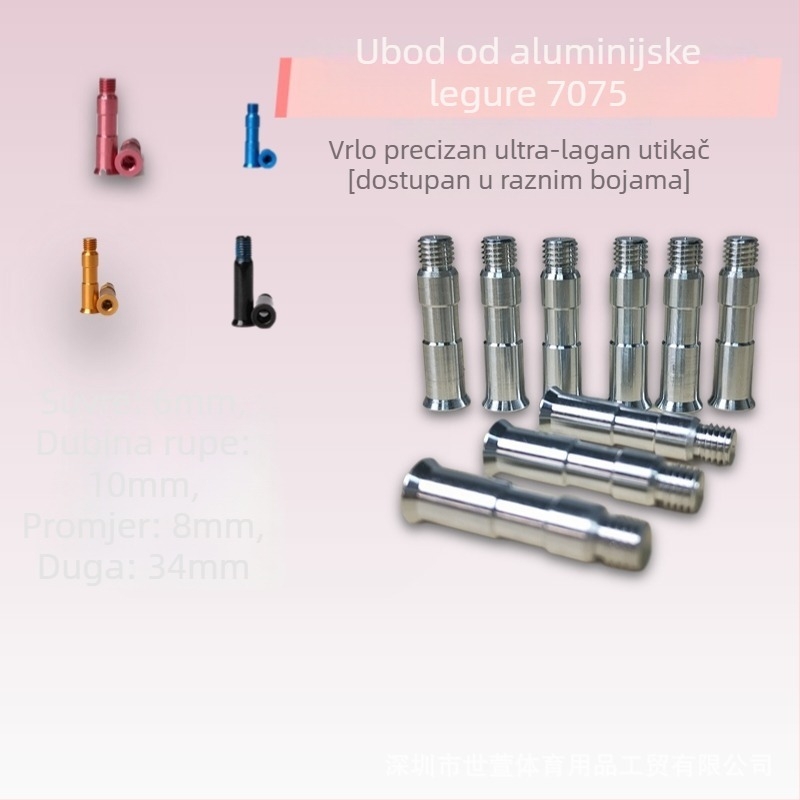 Aksesoari za rolanje od 7075 aluminijske legure, kotači u jednom redu, šifra proizvoda 7075