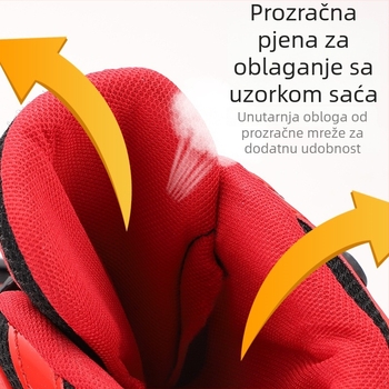 Role skates s mrežastim gornjim dijelom, kotači u jednom redu PVC, plastična potplata