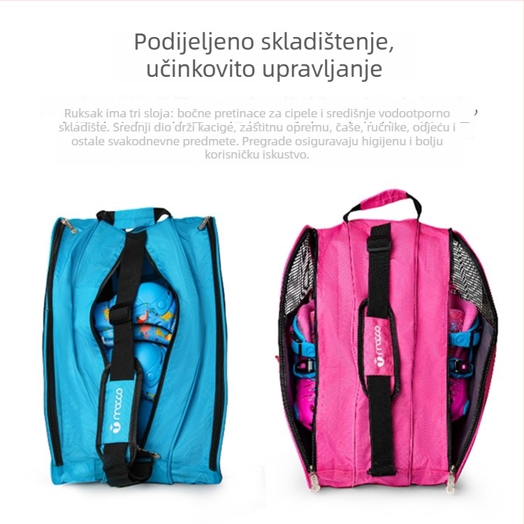 Meters High torba za rolanje s džepom za oštrice, torba preko ramena