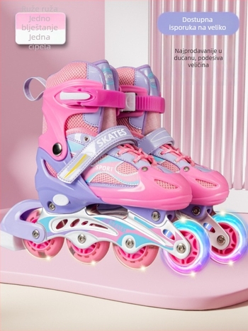 Prilagodljive dječje inline čizme, novi model, unisex