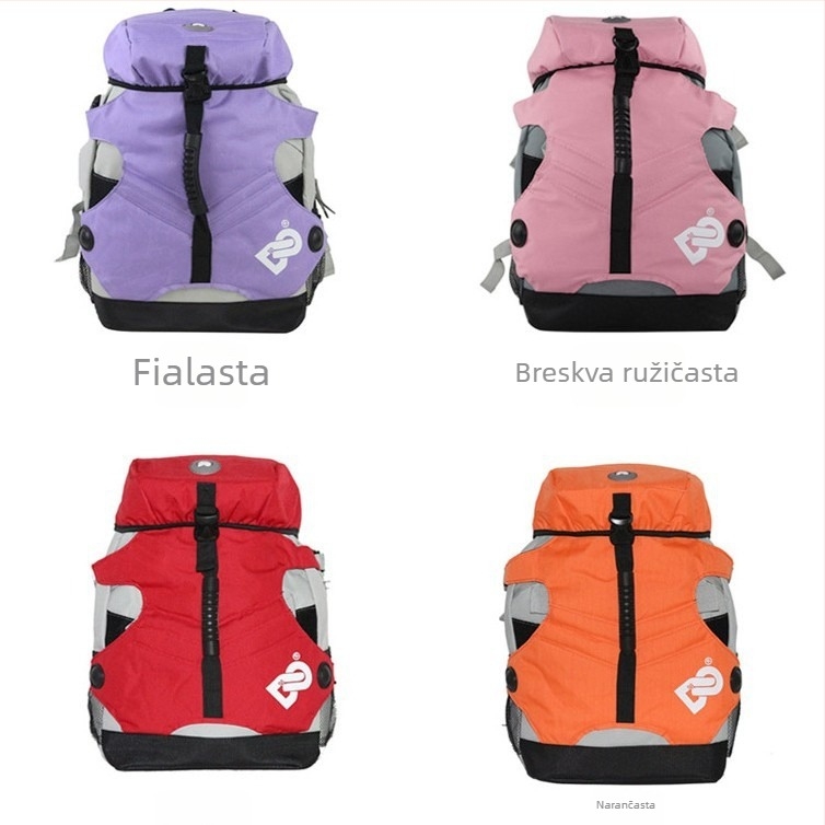 Torba za pohranu inline skatera s maskirnim grafiti dizajnom, unisex, preko ramena ili kao ruksak