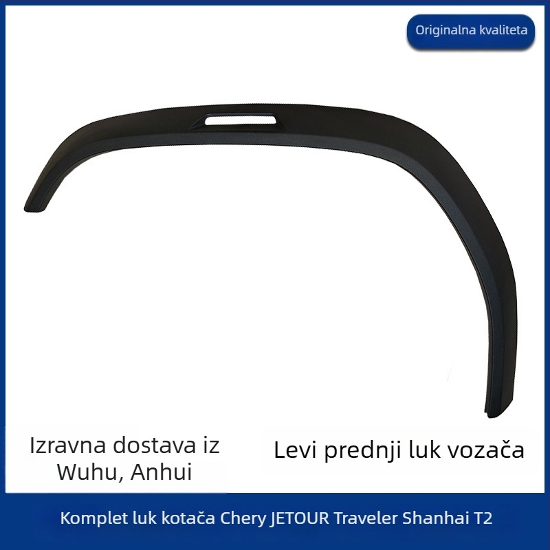 Profil kotačnog luka za Jietu Traveler – Gornji dekorativni panel, prednji i stražnji, lijevi i desni, kompozitni materijal