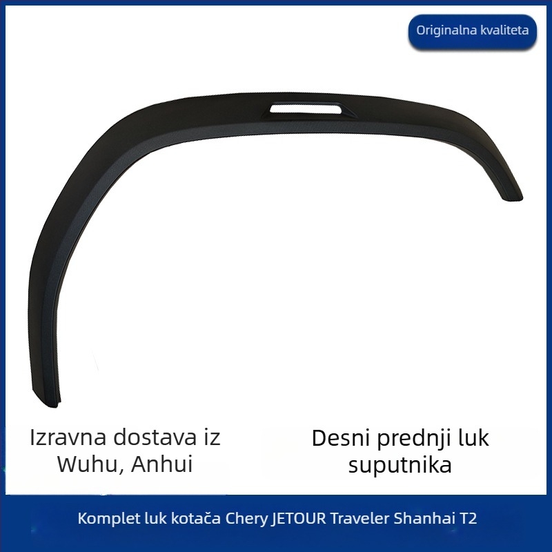 Profil kotačnog luka za Jietu Traveler – Gornji dekorativni panel, prednji i stražnji, lijevi i desni, kompozitni materijal