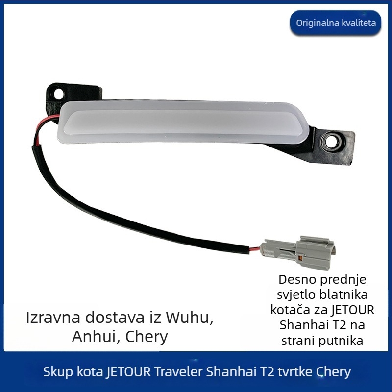 Profil kotačnog luka za Jietu Traveler – Gornji dekorativni panel, prednji i stražnji, lijevi i desni, kompozitni materijal