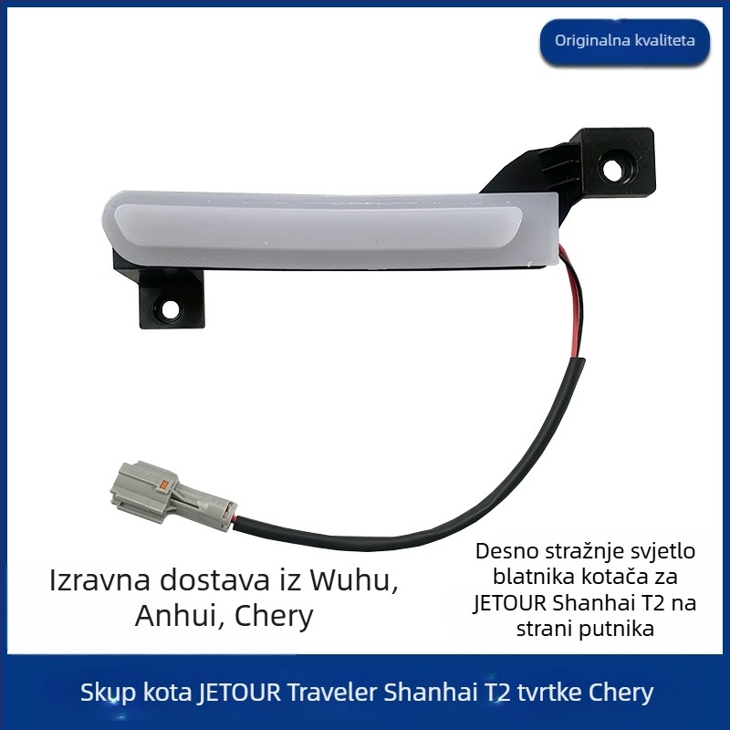 Profil kotačnog luka za Jietu Traveler – Gornji dekorativni panel, prednji i stražnji, lijevi i desni, kompozitni materijal