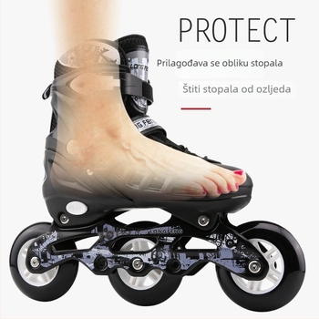 Inline skates s tri kotača, unisex – za ulicu i svakodnevno korištenje