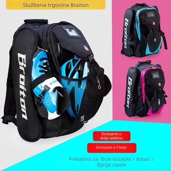 Ruksak za brze rolne cipele – Unisex, s jednim kotačićem