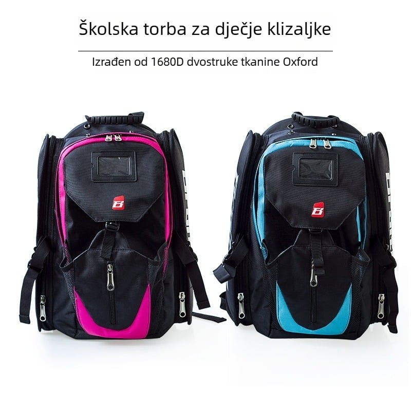 Ruksak za brze rolne cipele – Unisex, s jednim kotačićem