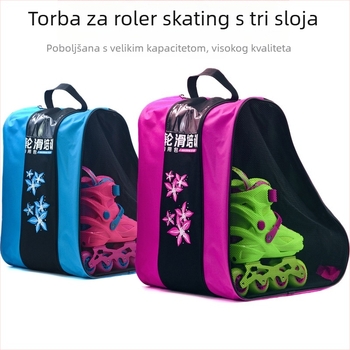 Dječji ruksak za rolanje s trostrukim dizajnom, PVC vanjski materijal, PU kotači