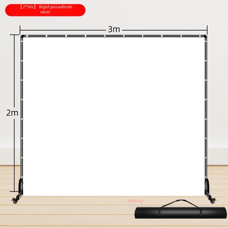 Stativ za pozadinu za streaming - poliester, pogodan za live snimanje, Lei Photo brend, težina 6 kg
