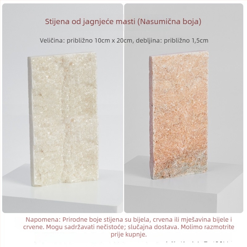 Kamena glava ukras – rekvizit za fotografiranje nakita, dekorativni set