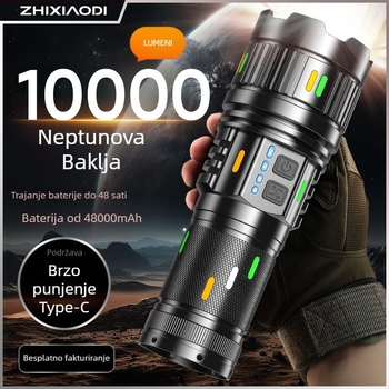 LED svjetiljka s magnetskim pričvršćivanjem, ultra-tanka prijenosna konstrukcija, 5W, LED svjetlo, domet 100–200 m