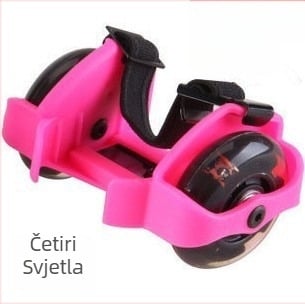 Role s PU kotačima, dvostruki kotači, univerzalno