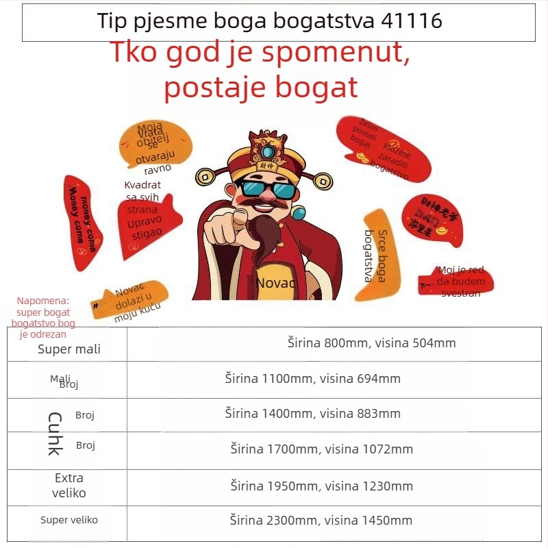 Zidne naljepnice s Bogom sreće i scenom utrke konja – 3D moderni minimalistički dekorativni zidni naljepnice, PVC, 5+ komada, univerzalni prostor