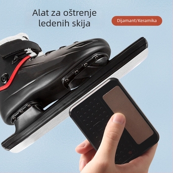 Oštrica za klizaljke na led, model 1508, abrazivni emery, zrnatost 400, za brušenje klizaljki, težina 116 g