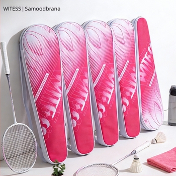 Ženska torba za badminton raketu s jednom naramenicom - platnena, model YB111, marka WITESS/Attacker, za odrasle, za badminton/tenis na otvorenom