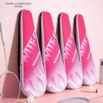 Ženska torba za badminton raketu s jednom naramenicom - platnena, model YB111, marka WITESS/Attacker, za odrasle, za badminton/tenis na otvorenom
