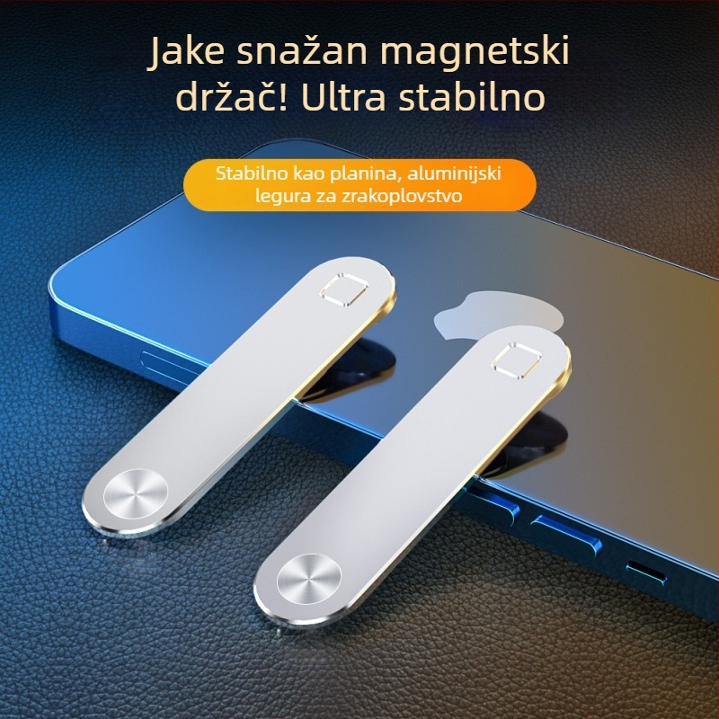 Držač za telefon i prijenosno računalo, aluminijska legura, magnetska bočna podrška zaslona, model SP21, protiv podrhtavanja