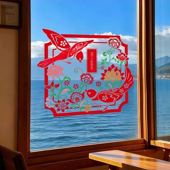 Naljepnice za prozor – elektrostatni film, pakiranje: Opp bag, brend Xiangsheng textile, kategorija: prozorske rešetke