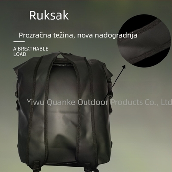 Trekkers 25L vodootporni ruksak za planinarenje, ronjenje i penjanje — 500D clip mesh tkanina, vodootporan materijal