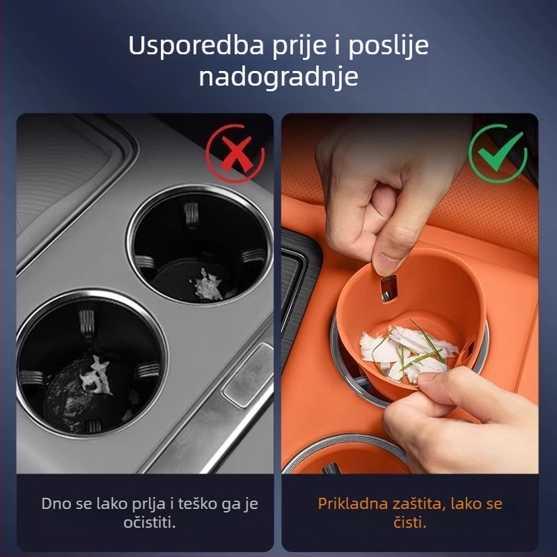 Silikonski protuklizni podmetač za središnju konzolu čaše XW-014