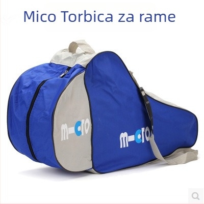 Torba za rolanje preko ramena, debeli dizajn, s jednim kotačem, za djecu, branda Meter High, od Oxford materijala