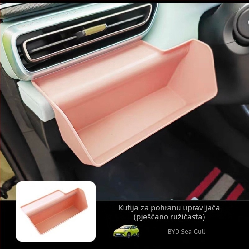 Unutarnja kutija za pohranu u automobilu – držač za naočale u središnjoj konzoli, plastična, prilagodljiva, mogućnost tiskanja logotipa