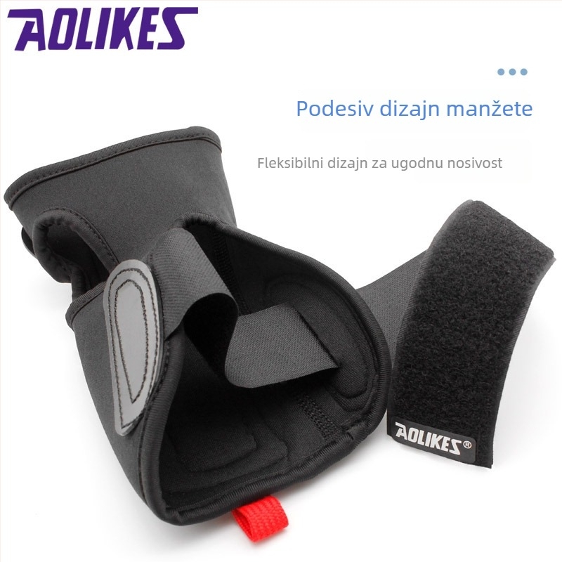 Zaštita dlan za vanjske sportove - prilagodljivi protivklizni zglobni štitnik s pločom od najlonske smjese SBR za skijanje i brzu vožnju na rolama