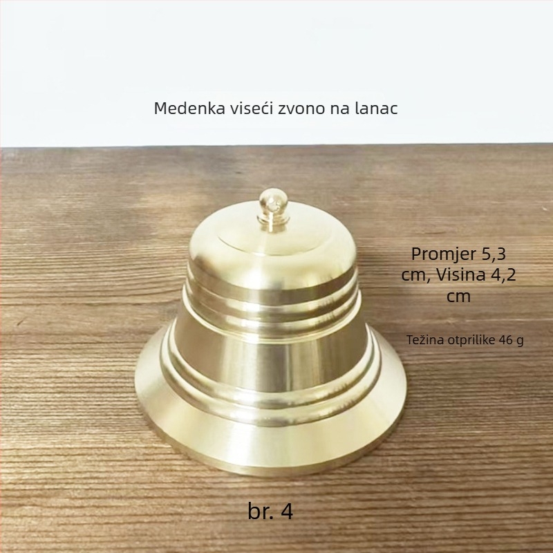 Bakreni viseći zvončić za vjetar – Materijal: bakar; Marka: Copper Bell; Kategorija: Geometrijski oblik; Pogodno za dom, vrt, ured, unutarnje i vanjske prostore