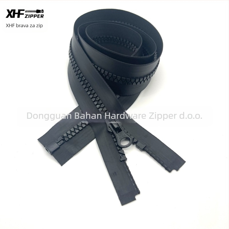 Otvoren završni vodootporni zatvarač od smole – EVA/PVC/TPU materijal, za odjeću, torbe i vanjsku odjeću