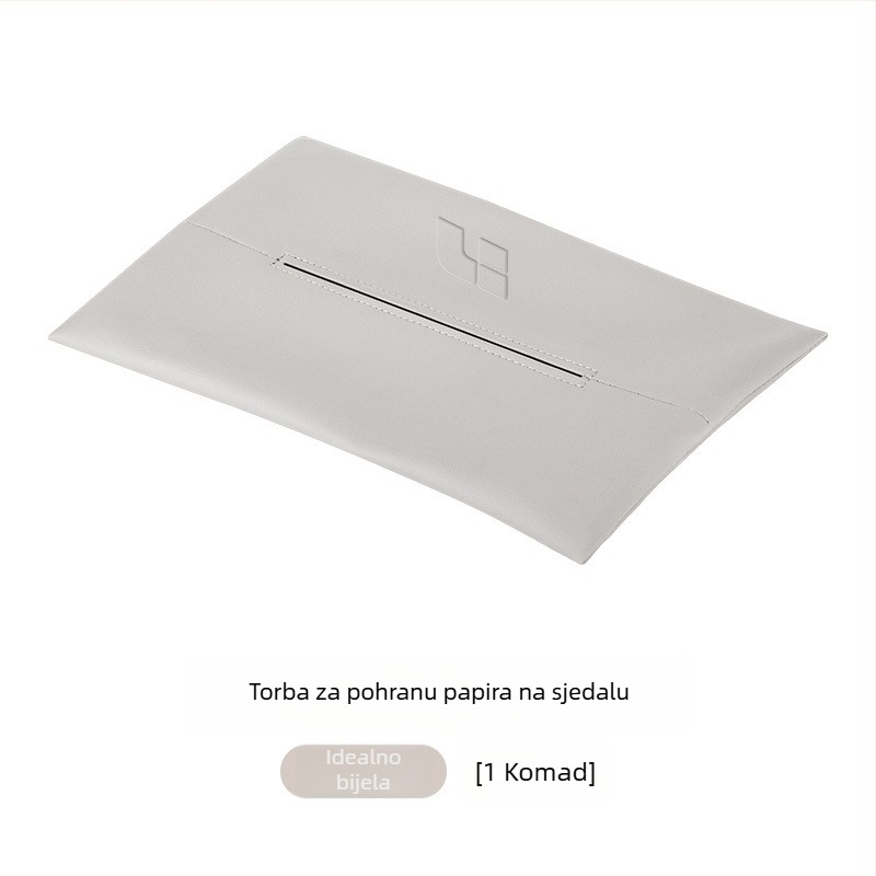 Automobilska vrećica za maramice, visi organizator (mikrovlakna koža; prilagodba po narudžbi: Da; licencirana privatna marka: Da; trajanje: 10 godina)