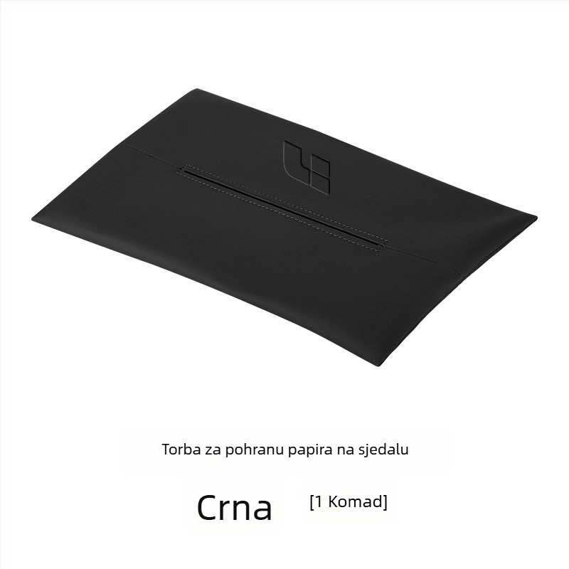 Automobilska vrećica za maramice, visi organizator (mikrovlakna koža; prilagodba po narudžbi: Da; licencirana privatna marka: Da; trajanje: 10 godina)