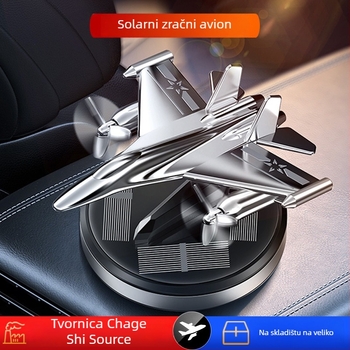 Che Geshi difuzor automobila od aluminijske legure, oblikovan kao borbeni avion – montiranje na sjedalo, dekoracija i uklanjanje mirisa