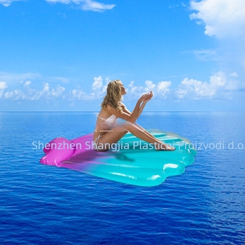 Shangjia PVC Nafukljiva plivajuća ležaljka u obliku školjke