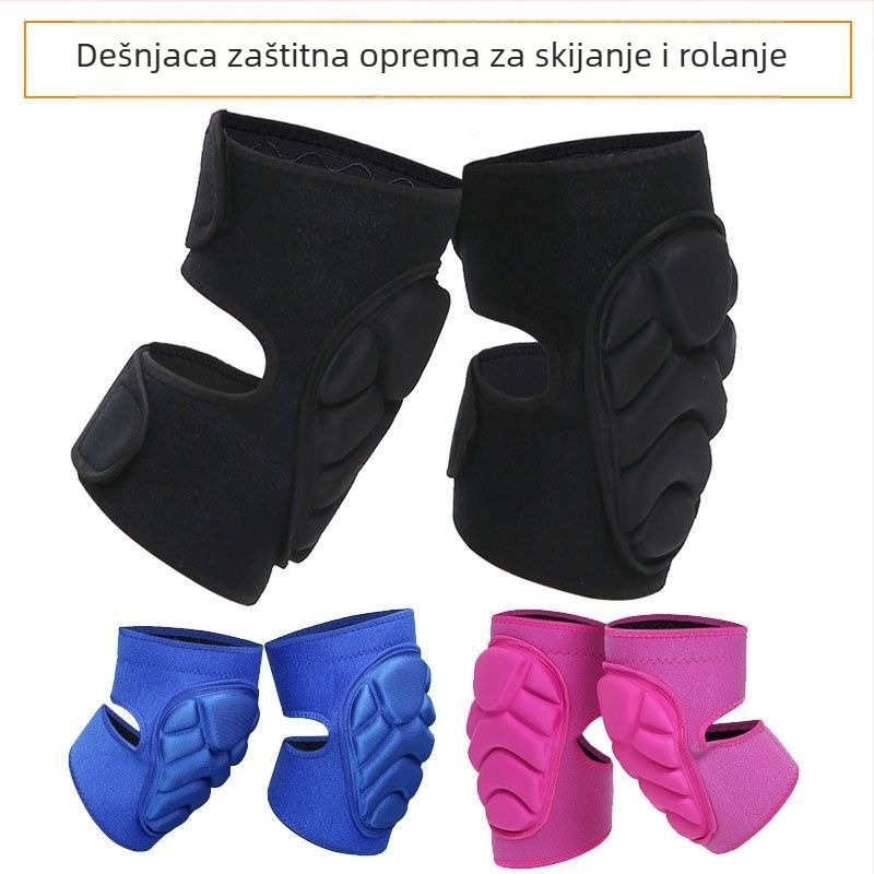 Zaštita koljena i lakta za rolanje — mekana, ublažavajuća zaštita, poliestersko vlakno