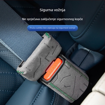 Poklop za zaštitu kopče sigurnosnog pojasa — Parker, Model Extremely, velur materijal, unutrašnjost otporna na sudare, prilagodljiv