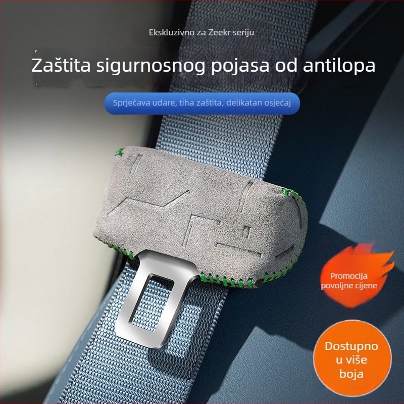 Poklop za zaštitu kopče sigurnosnog pojasa — Parker, Model Extremely, velur materijal, unutrašnjost otporna na sudare, prilagodljiv
