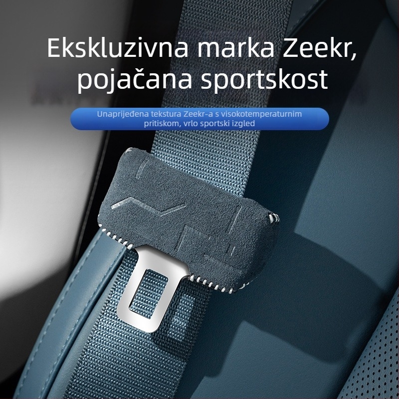 Poklop za zaštitu kopče sigurnosnog pojasa — Parker, Model Extremely, velur materijal, unutrašnjost otporna na sudare, prilagodljiv