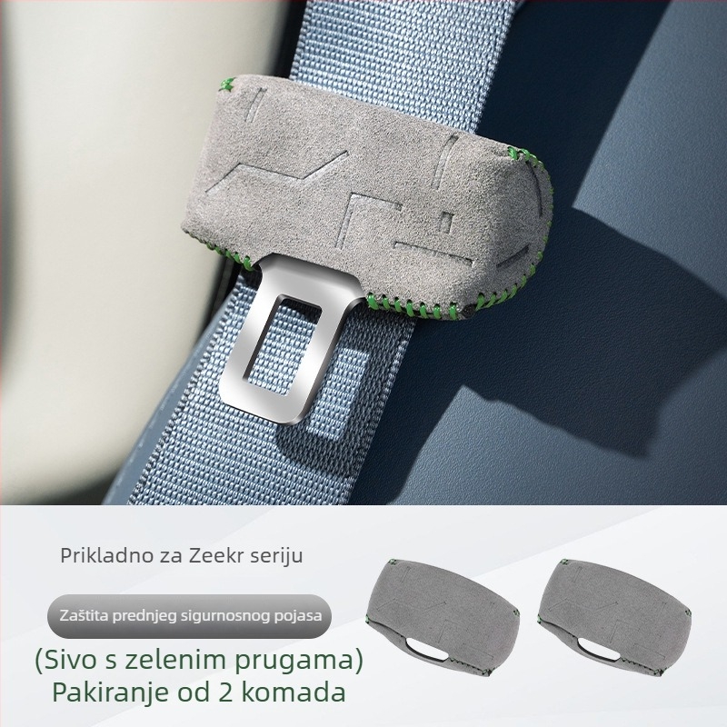 Poklop za zaštitu kopče sigurnosnog pojasa — Parker, Model Extremely, velur materijal, unutrašnjost otporna na sudare, prilagodljiv