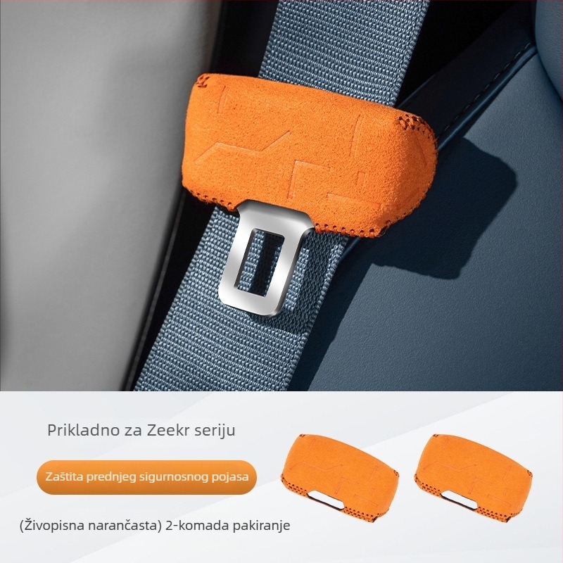 Poklop za zaštitu kopče sigurnosnog pojasa — Parker, Model Extremely, velur materijal, unutrašnjost otporna na sudare, prilagodljiv