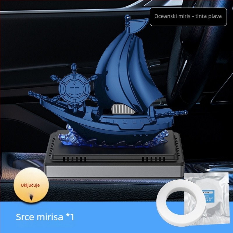 Solarni automobilni miris za središnju konzolu; marka Che Geshi; materijal legirano-plastični; voćne note; trajanje isparavanja 61–90 dana